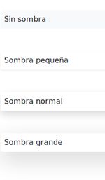 Sombras de bootstrap