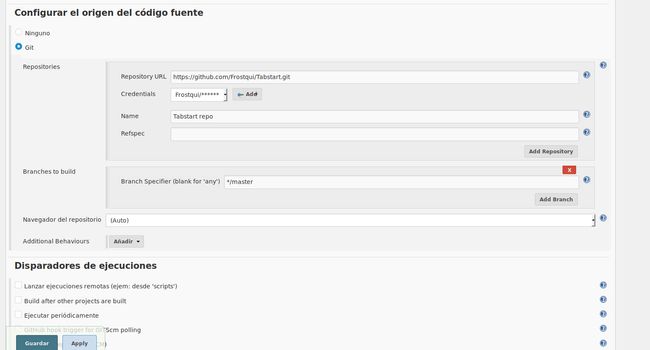 Selección del código fuente