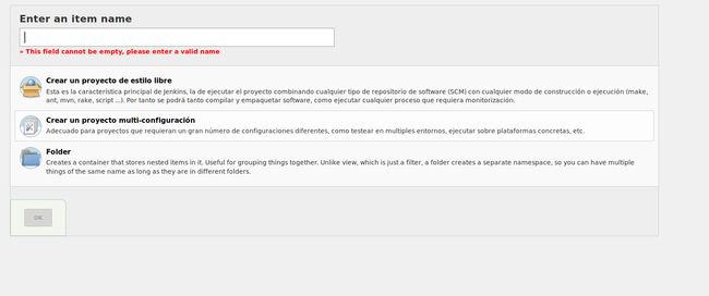 Cómo crear una tarea en Jenkins