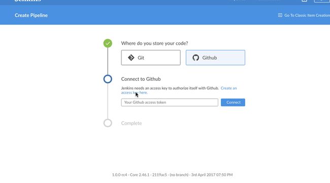 Cómo crear una pipeline con Blue Ocean